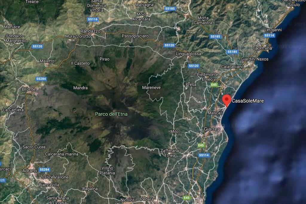 Appartamento Casasolemare Fondachello Fondachello  Bagian luar foto